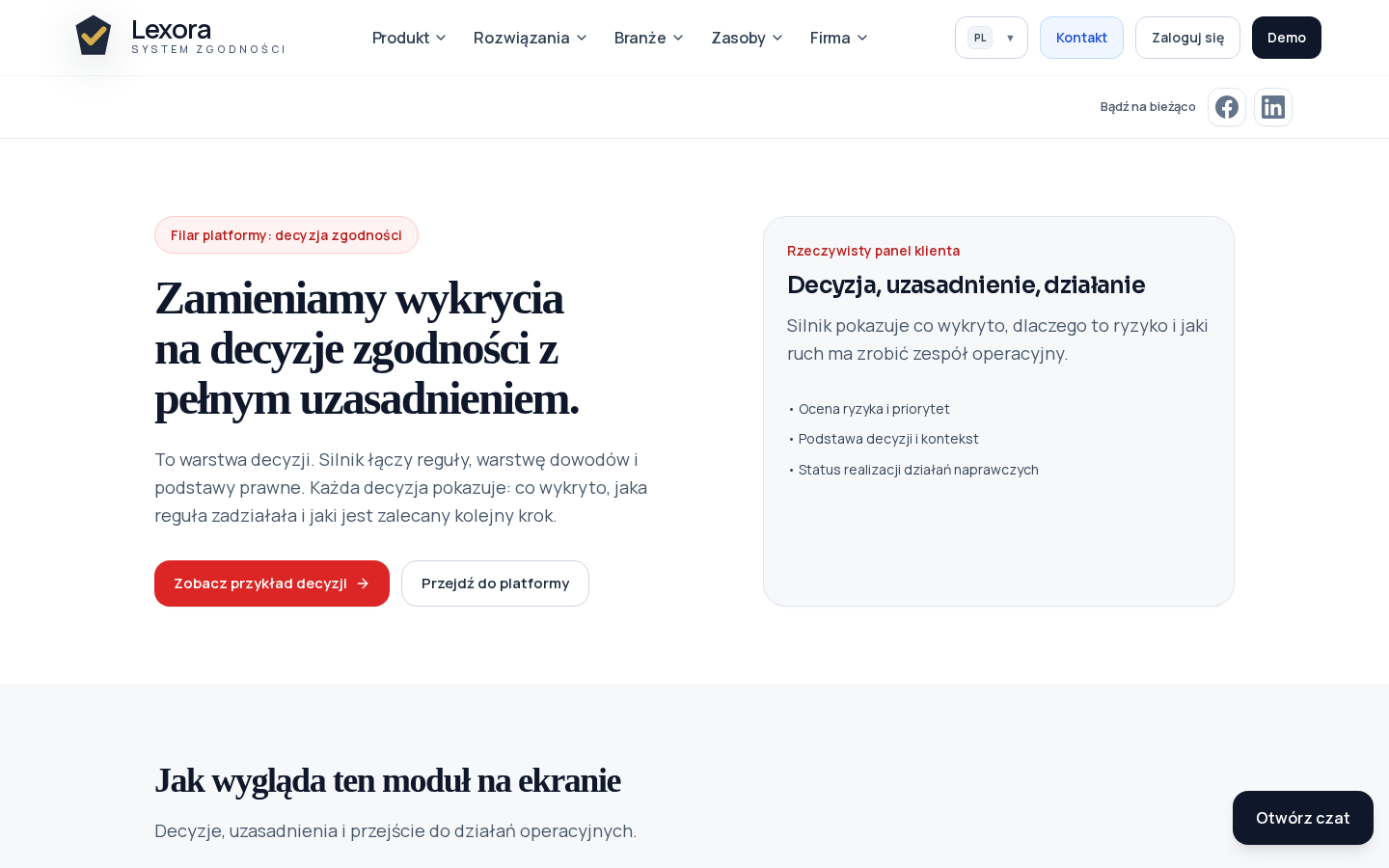 Lexora — Compliance Engine