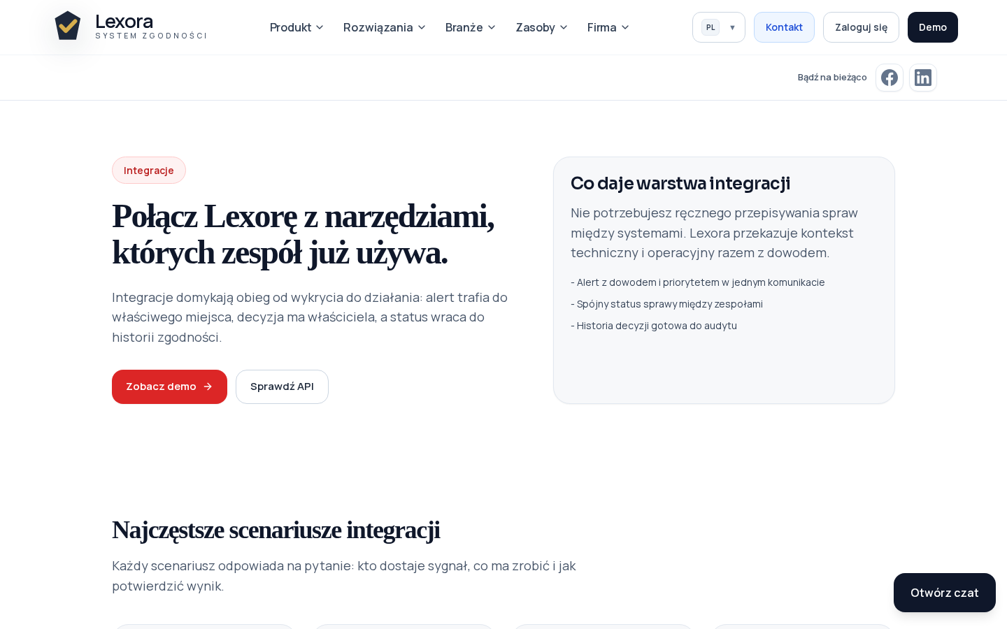 Lexora — Integrations (GTM, GA4, Meta Pixel, HotJar)